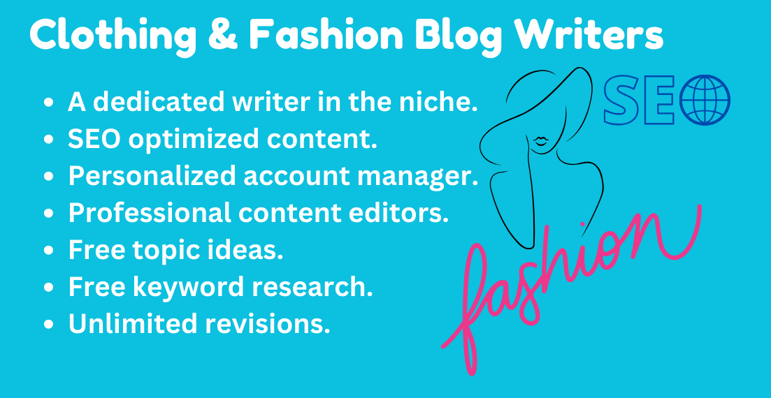 Fashion Blog Content Writers